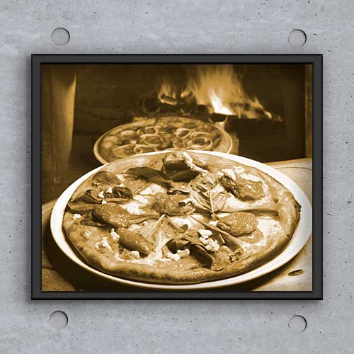 Quadro Decorativo - Restaurante pizza clássica